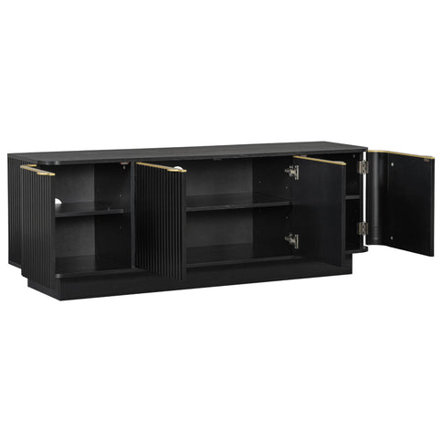 Farmhouse Matching Coffee Table & TV Console Set