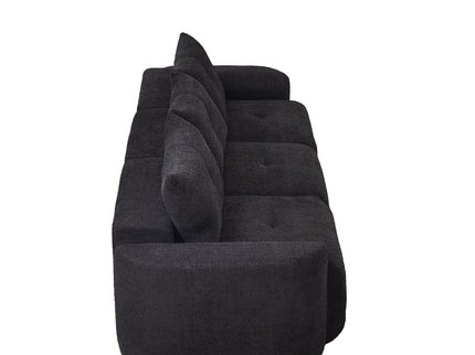 3 Seater With Thickened Armrests Sofa For Living Room