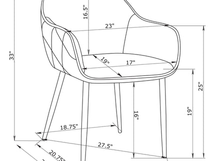 Gresham - Dining Arm Chair (Set of 2)