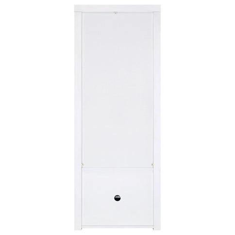 Lance - 3 Piece TV Entertainment Center With Shelves - Gloss White
