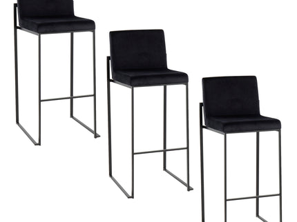 Fuji - Contemporary High Back Barstool Elegant Design