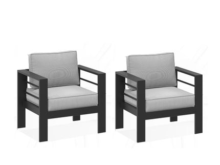 Outdoor Patio Set With All-Weather Thick Cushions