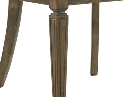 Parfield - 5 Pieces Round Dining Room Set - Light Brown / Oak