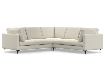 Ava - Mid Century Corner Sectional Sofa Handcrafted