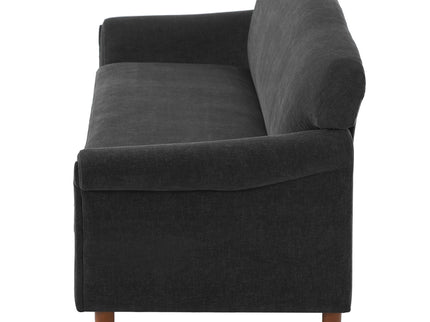 Loveseat Sofa, 2 Seater Couch With Rolled Arms