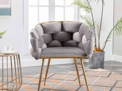 Luxury Modern Simple Leisure Single Sofa Chair Bedroom Lazy Person Household Dresser Stool Manicure Table Back Chair