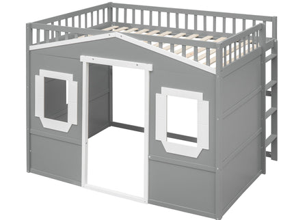 Elegant House Loft Bed With Ladder
