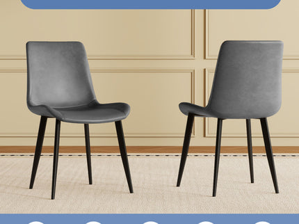 Modern Dining Chairs Ergonomic Design For Kitchen (Set of 4)
