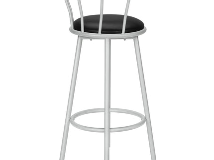 Swivel Stool Bar Height, Stylish Design Contemporary & Modern (Set of 2)