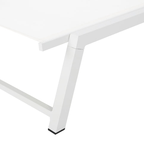 Myers - Chaise Lounge - White