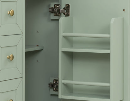 Bathroom Vanity With Sink, Soft Closing Cabinet