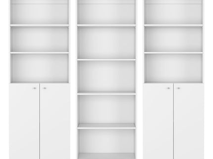 Levan - 3 Piece Living Room Set With 3 Bookcases