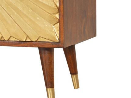 Manila - Cabinet - Gold / Brown
