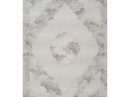Geometrix - Medallion Rug With Geometric 3D Effect
