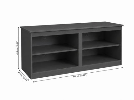 TV Stand For TVs Up To 50" With Open Shelves And Cable Management