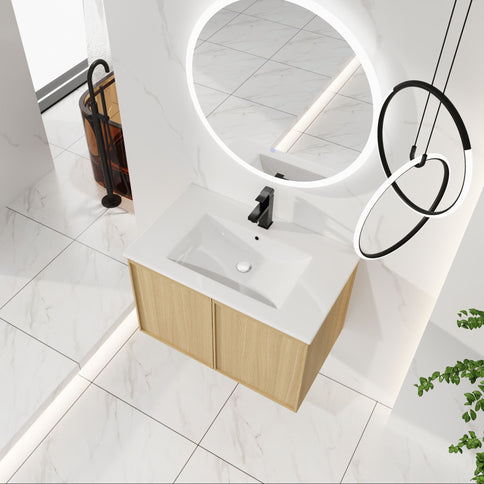 Floating Bathroom Vanity With Sink Combo