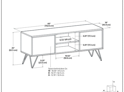 Hunter - Handcrafted TV Media Stand