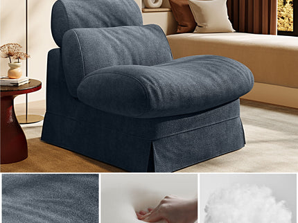 Accent Chair, Soft Medium Firm Upholstery For Living Room