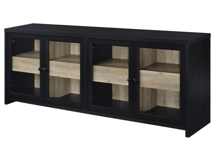 Kennison - TV Stand - Black