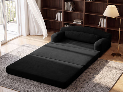 2 Seater Sofa Bed, Compact Foldable Floor Couch