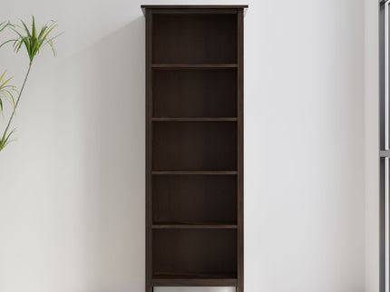 Warm Shaker - 5 Shelf Bookcase