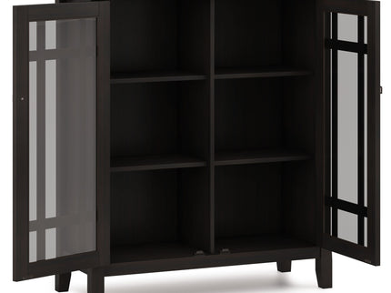 Bedford - Medium Storage Cabinet - Hickory Brown