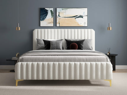 Valery - Upholstered Platform Bed