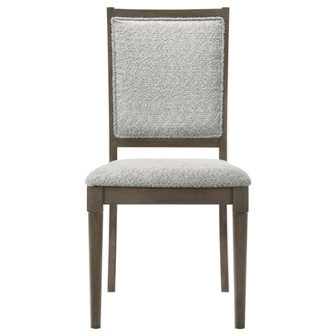 Perkins - 5 Piece Rectangular Dining Set With Chairs - Dark Brown
