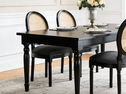 French Country Dining Chairs With Round Back (Set of 2)