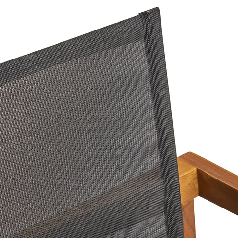 Belfast - Dining Chair With Acacia Wood Frame And Seating (Set of 2)