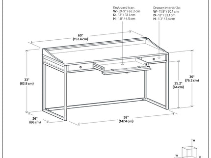 Ralston - Handcrafted Desk