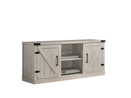 Salma - 58" Wide TV Stand With 2 Open Shelves And 2 Cabinets