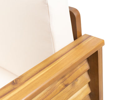 Slat Design Club Chairs With Cushions