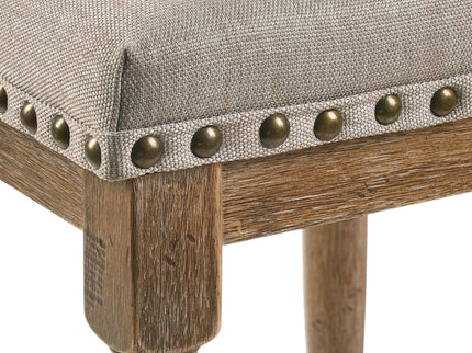 Farsiris - Weathered Counter Height Stool (Set 2) - Beige