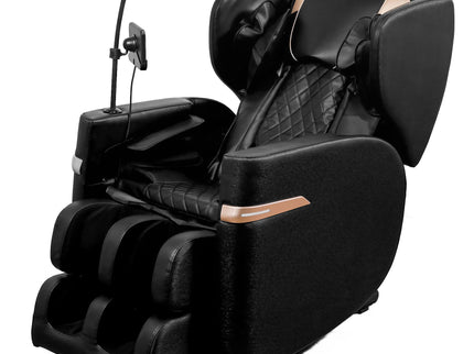 Massage Chair Recliner With Zero Gravity And Full Body Air Pressure - Black