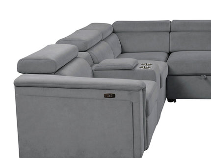 Harvey - Power Recliner Sleeper Sectional