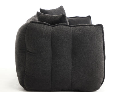 Cozy Beanbag Chair With High Resilience Foam Core For 2