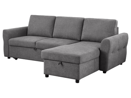 Kenna- Sleeper Sectional Sofa With Storage Ottoman