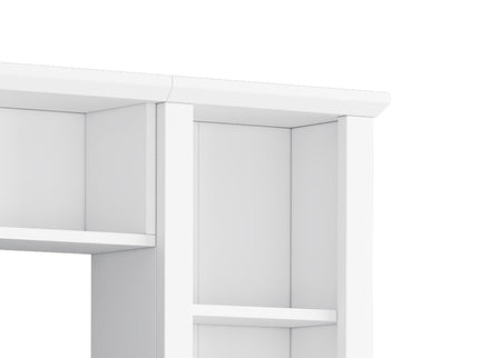 Minimalist Entertainment Wall Unit Set With Bridge For TVs Up To 75"