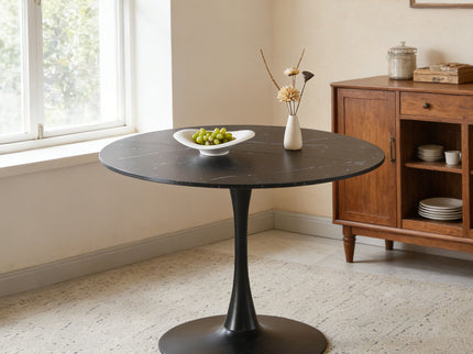 Round Tulip Table, Pedestal Design