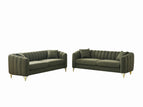 Dark Green / 2 Pc. Sofas