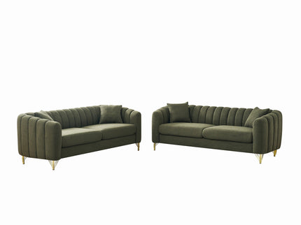 Oversized Sofa, Deep Tufted Couch