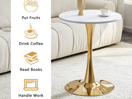 Round Dining Table With Thickened Top For Kitchen