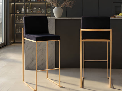 Fuji - Contemporary Design High Back Barstool