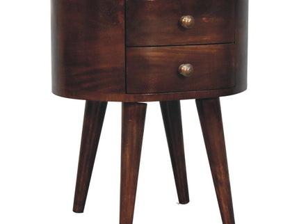 Rounded Bedside Table
