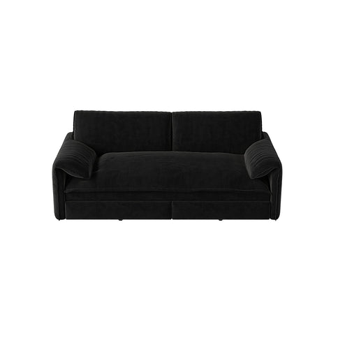 Queen Pull Out Sofa Bed With Side Storage