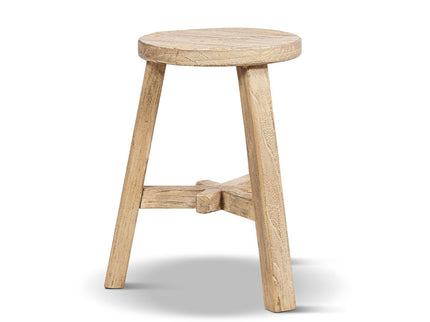 Linden - Round Stool - Light Brown