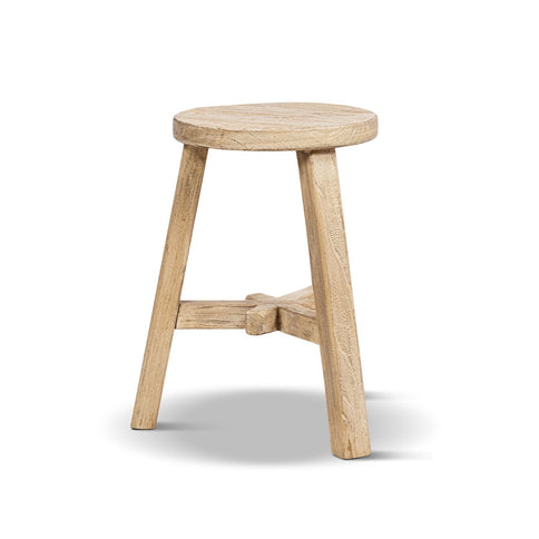 Linden - Round Stool - Light Brown