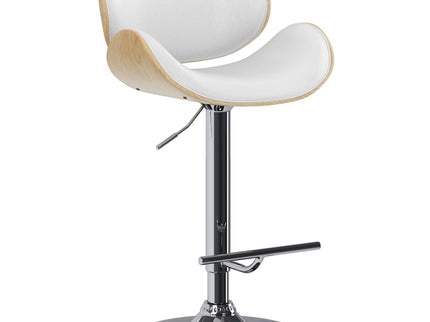 Marana - Handcrafted Bentwood Adjustable Swivel Bar Stool