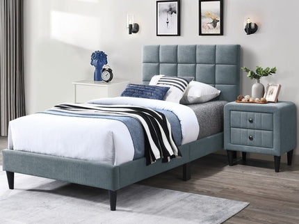 Modern Bed With Adjustable Headboard